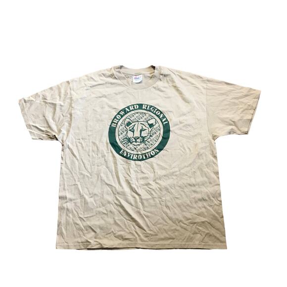 vintage Hanes broward county Florida tee size xl - Picture 1 of 5